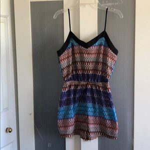Topshop Summer Woven One Piece
